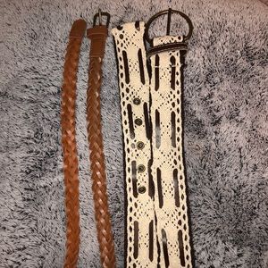 Two Brown Belts